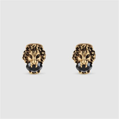 gucci bag lion|gucci lion cufflinks.